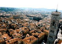 フィレンツェの町並み