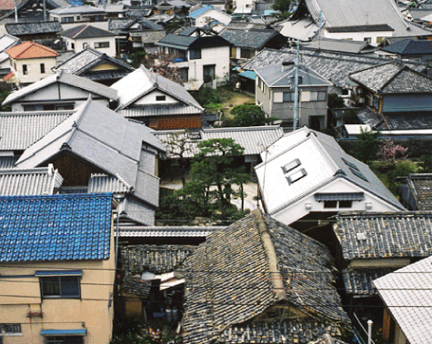泉佐野ふるさと記念館・俯瞰写真